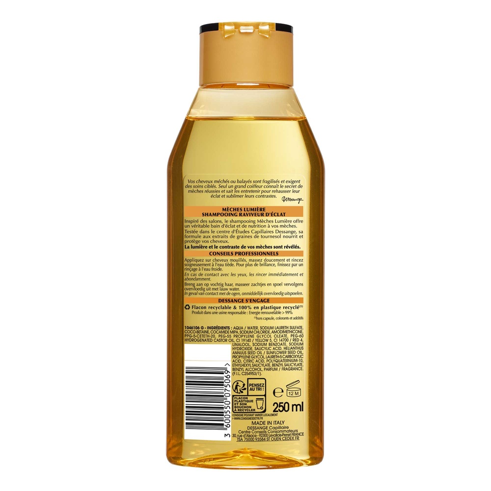 dessange Mêches Lumière Shampooing Nutri-Lustrant