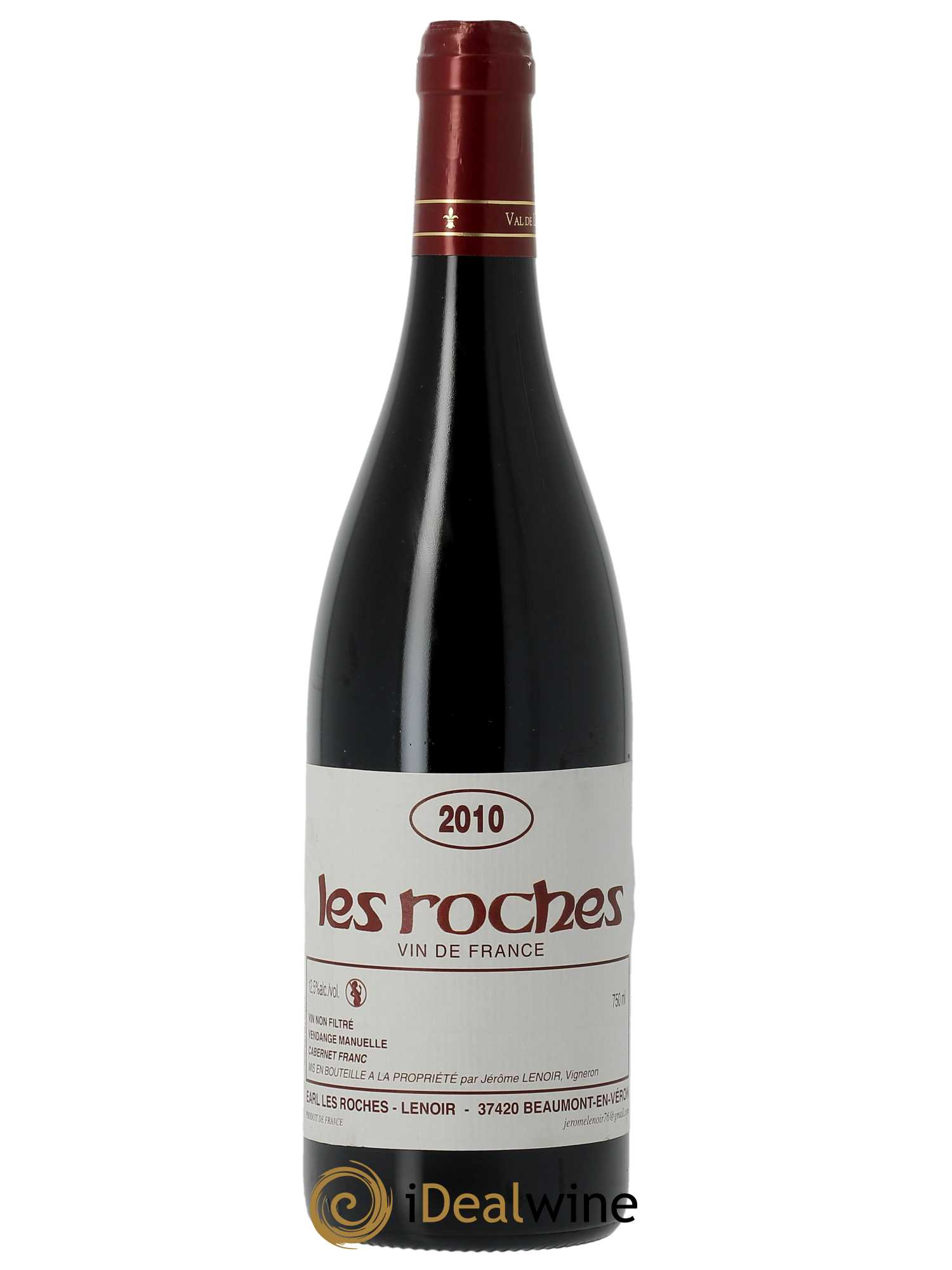 Chinon Les Roches Lenoir (Domaine)  2010 - Lot de 1 Bouteille