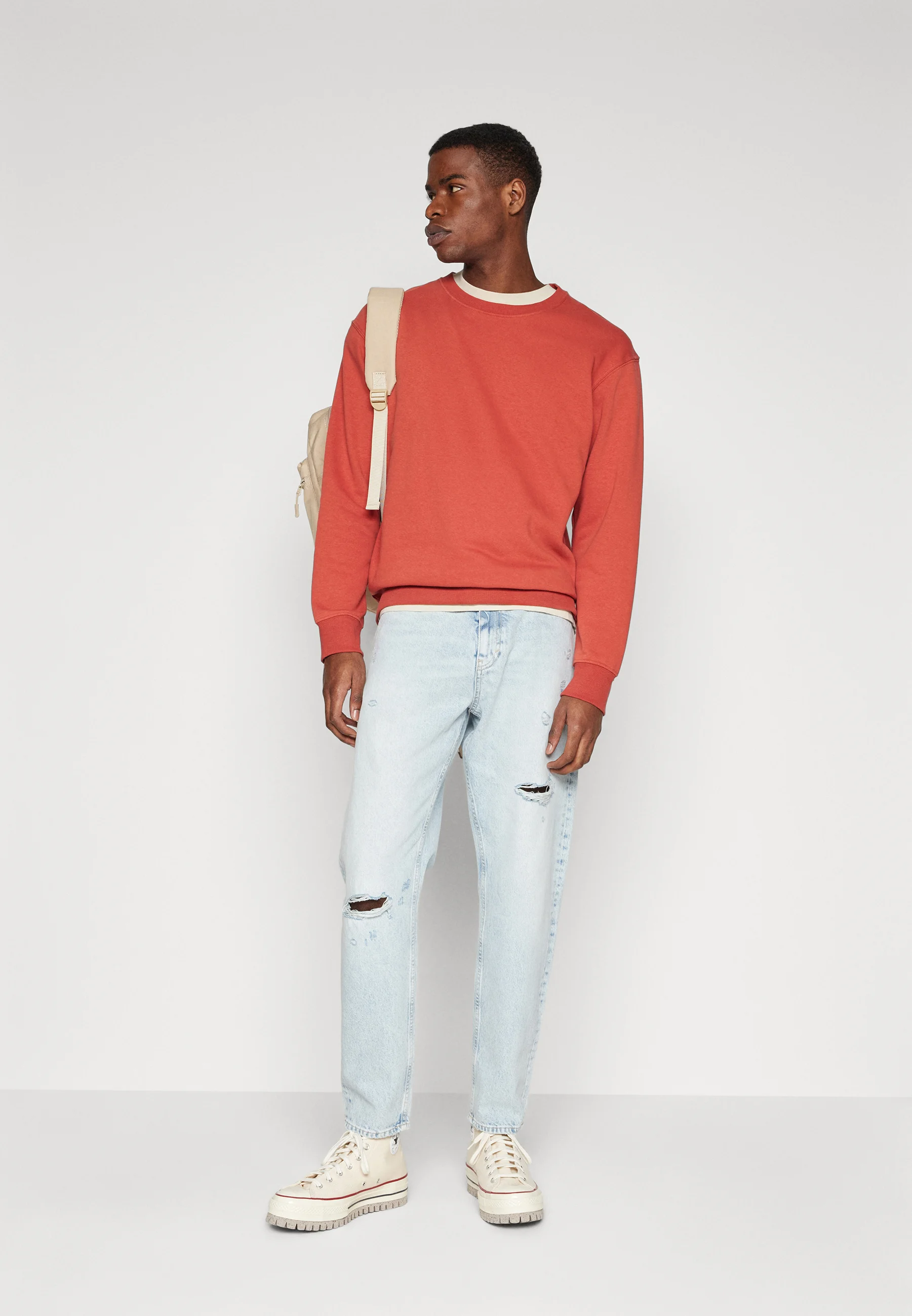 Tommy Jeans ISAAC RELAXED TAPERRD ARCHIVE - Vaqueros holgados