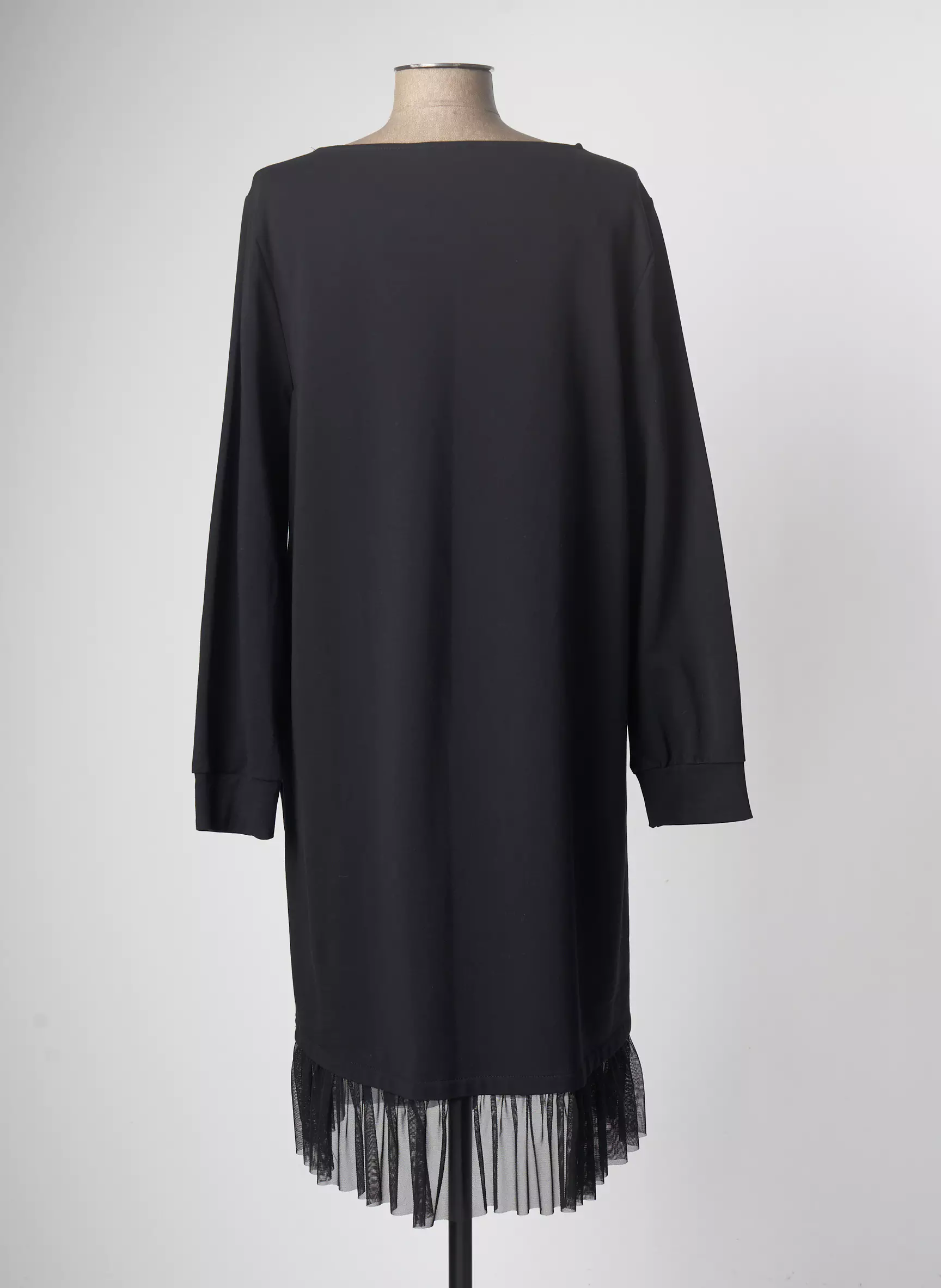 An Ii Vito Robes Mi Longues Femme couleur noir