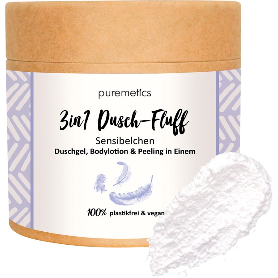 Sensibelchen mit Zuckerpeeling 3in1 Dusch-Fluff