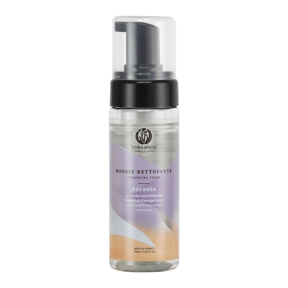 terra ipsum Mousse Nettoyante Légèreté florale Nettoyant visage