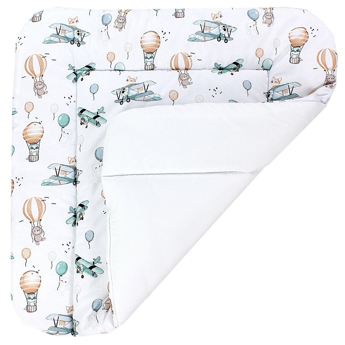 Baby Wickeltischauflage mit Baumwollbezug für Kinder