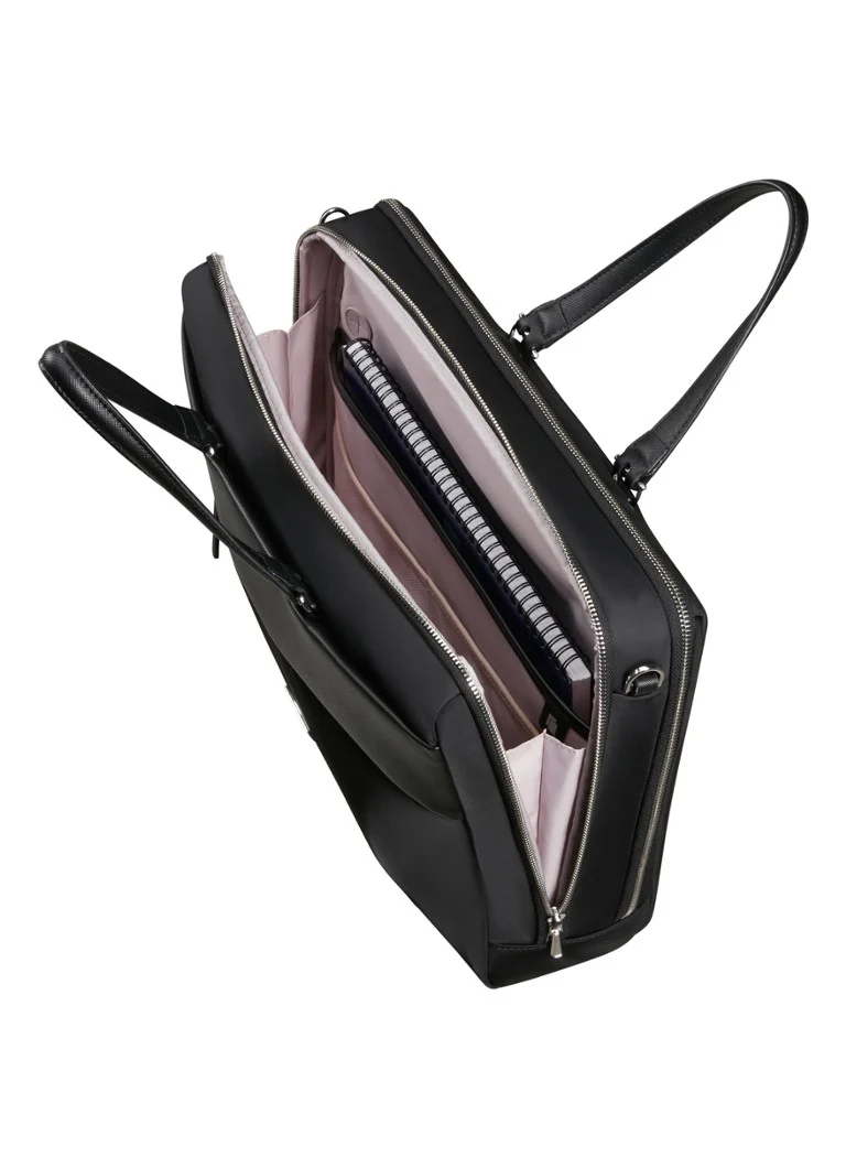 Servietă Samsonite Zalia 3.0 cu compartiment pentru laptop de 15,6 inci.