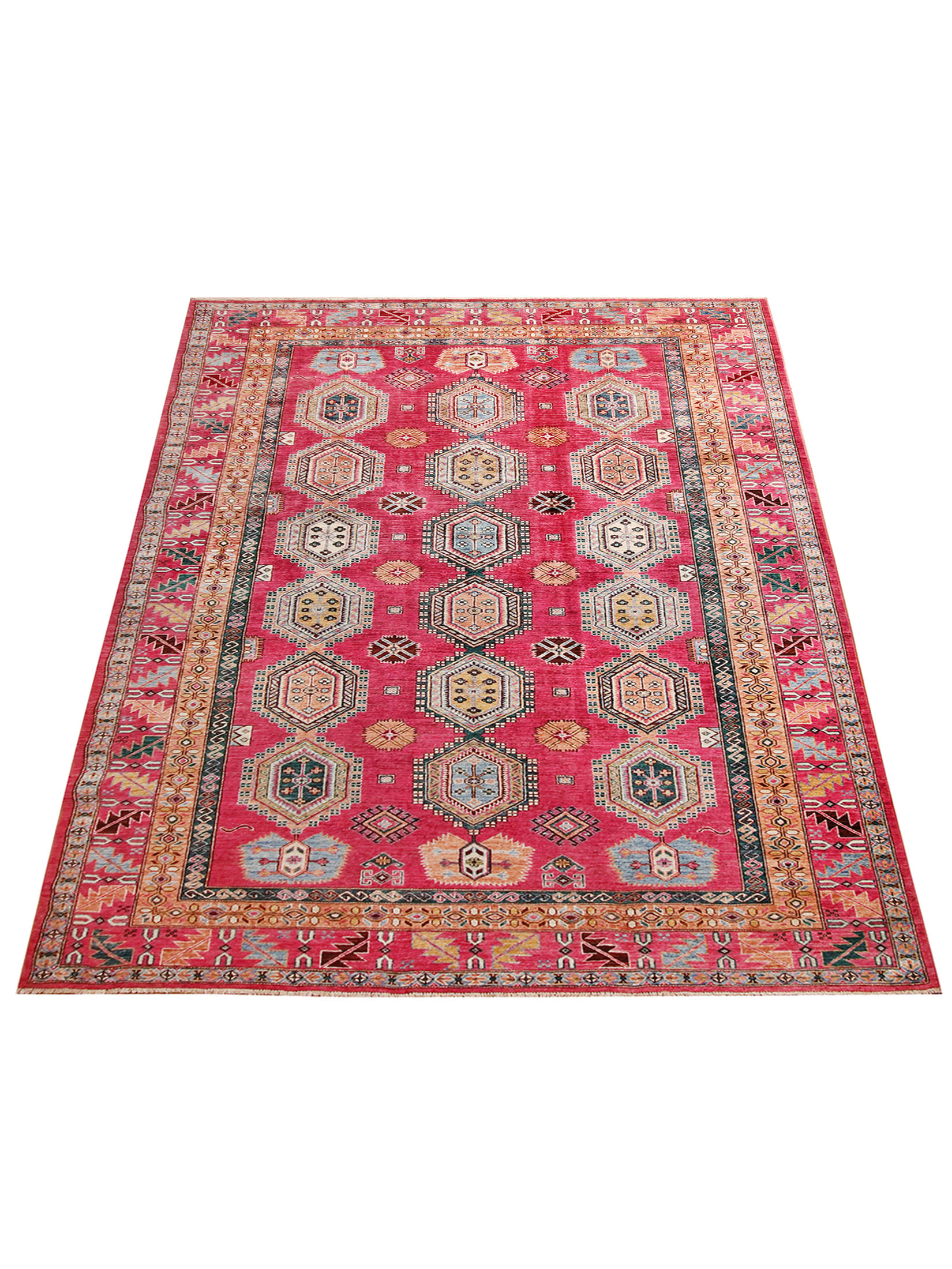 Kazak Ghazni ca. 300 x 205 cm, Unikat / Einzelstück