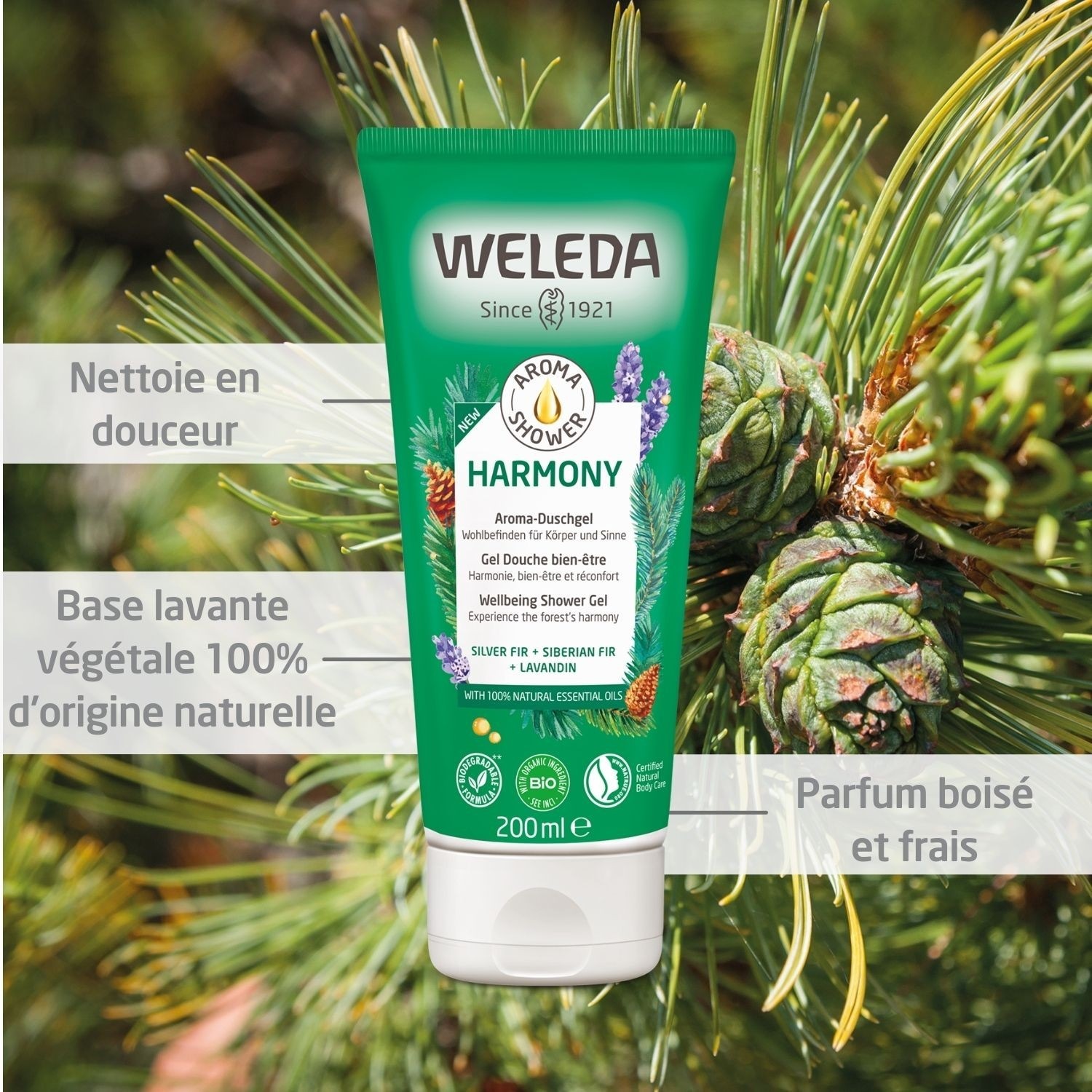 Weleda Aróma sprchový gél Harmony - 200 ml