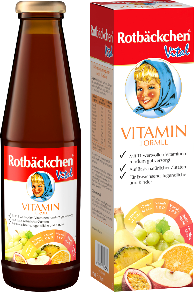 Saft Vital Vitaminformel, 450 ml