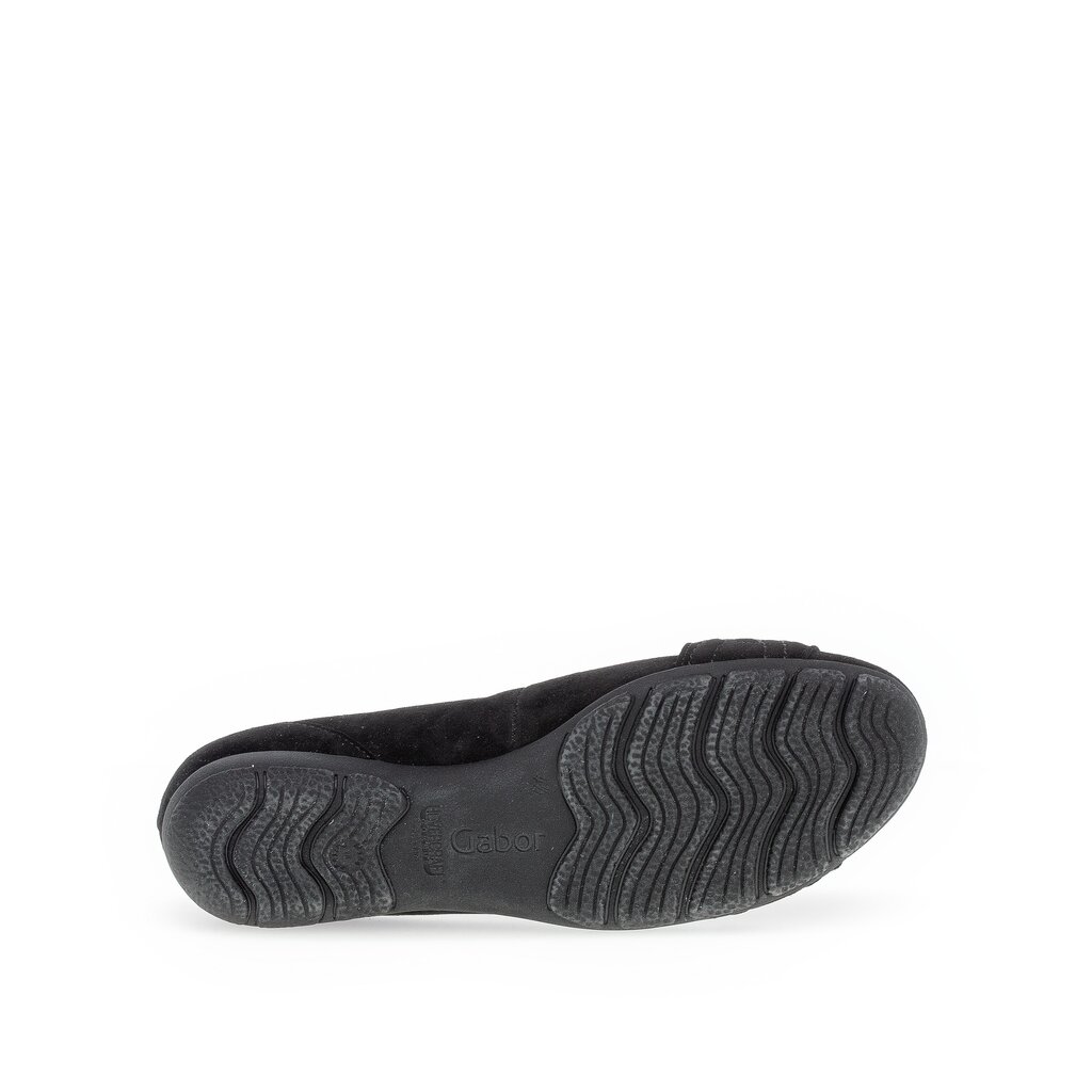 Gabor fashion Sportliche Ballerina schwarz
