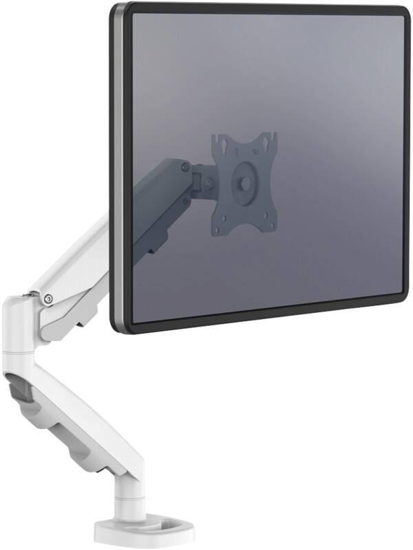 Fellowes Monitorarm Eppa höhenverstellbar 480 x 117 X 575mm 39 Zoll Weiß