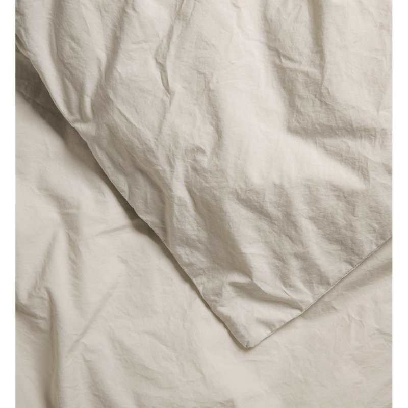 Housse de couette en Percale de Coton Bio lavé pour lit 1 personne