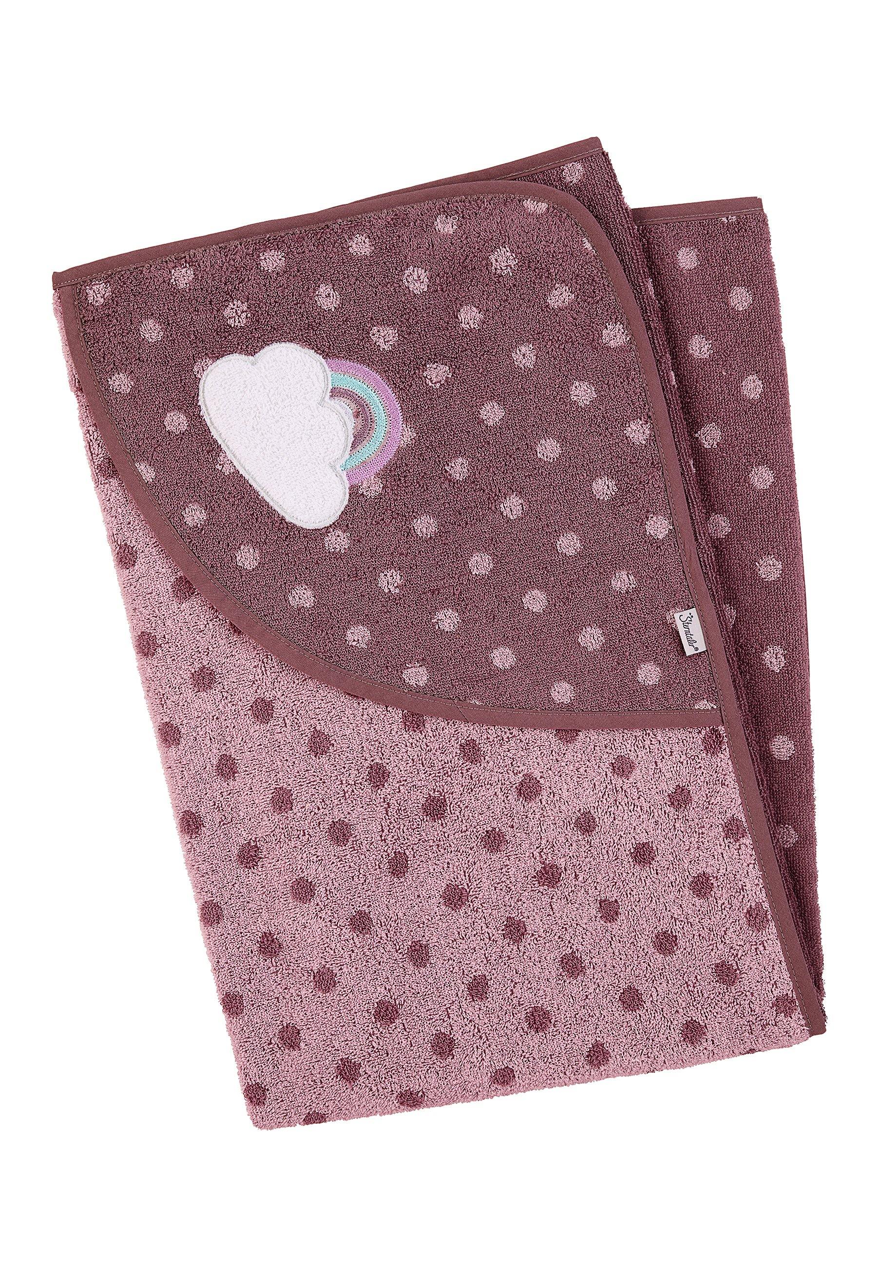 Badetuch 100x100 Pony Pauline in Flieder