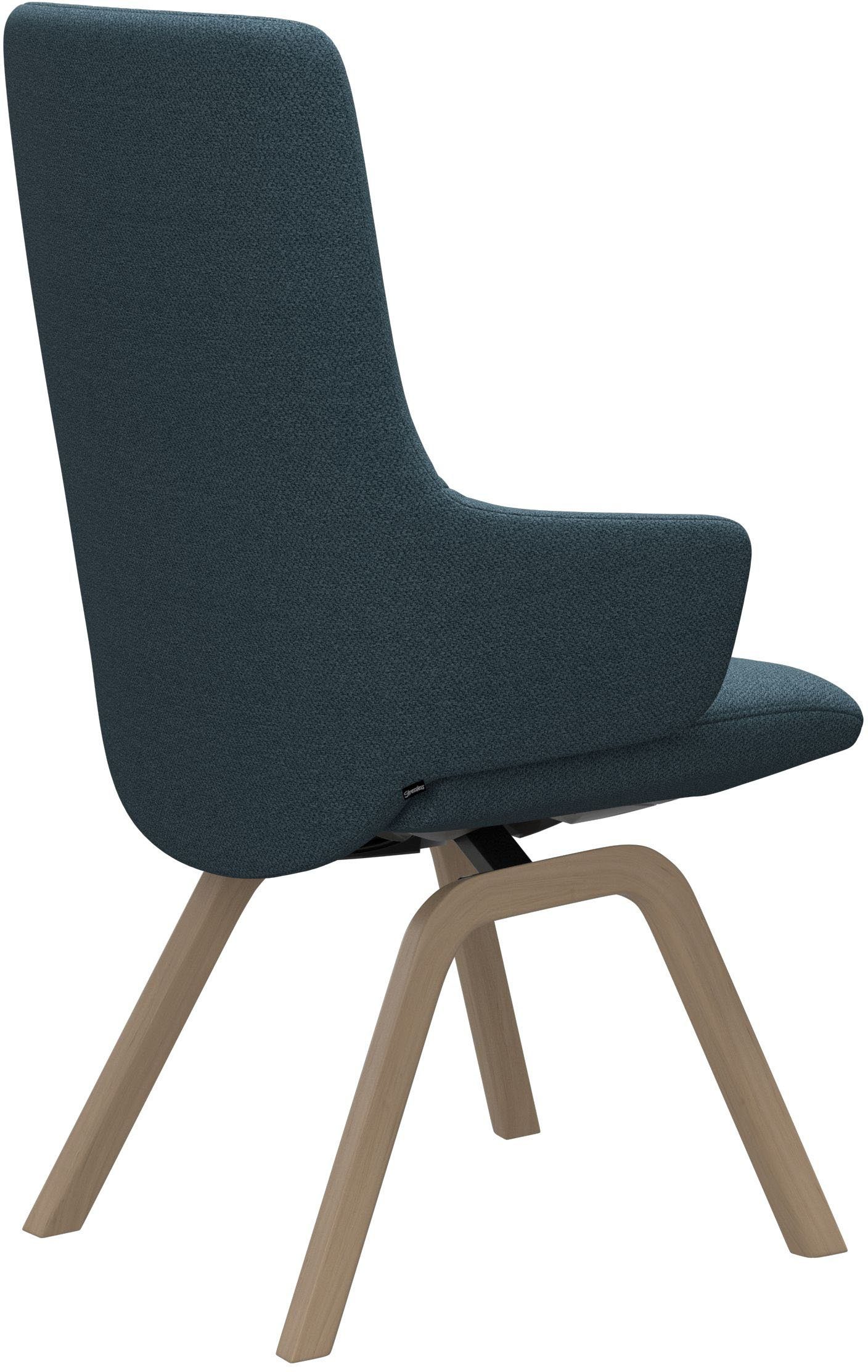 Stressless® Polsterstuhl Laurel, High Back mit Armlehne, Größe L, mit schräggestellten Beinen