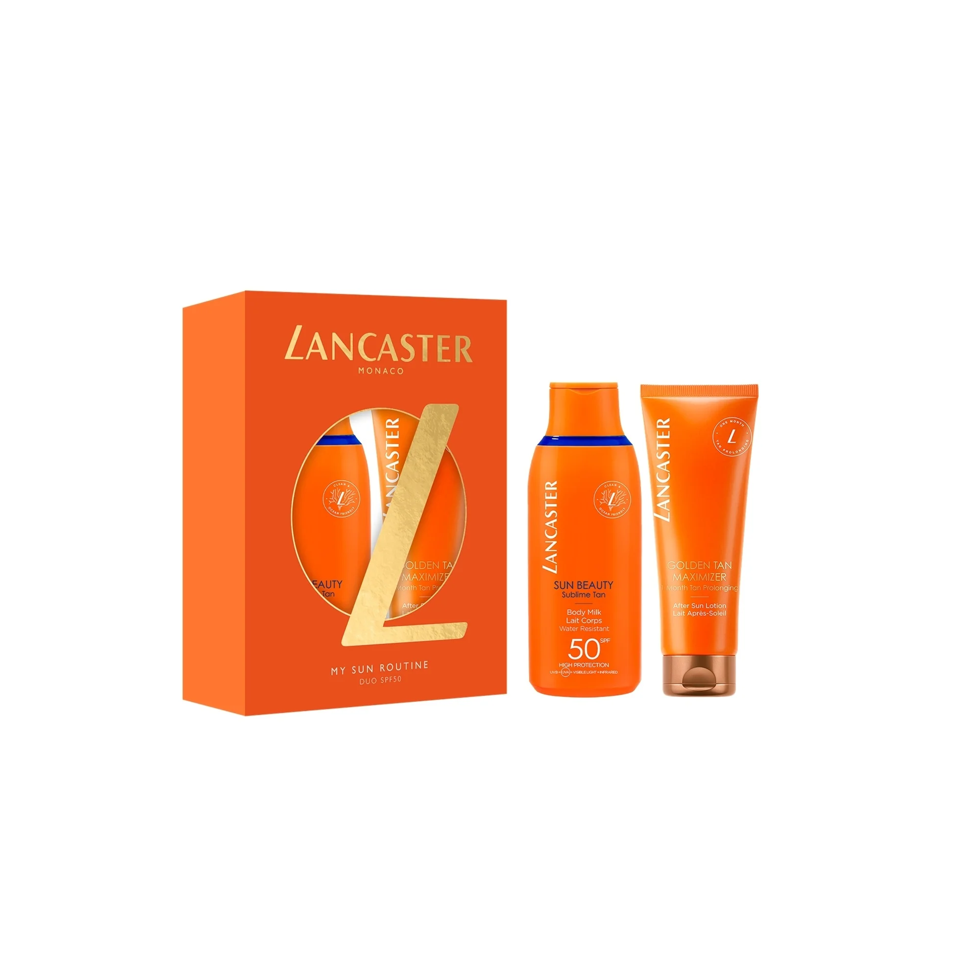 Set de regalo Sun Beauty My Sun Routine Duo SPF50 - Set de cuidado solar, Set de cuidado solar