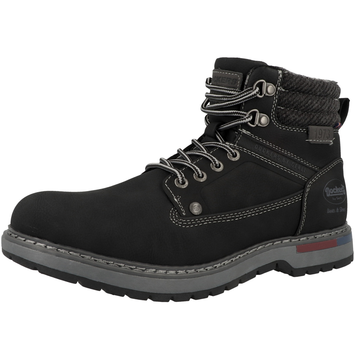 Dockers by Gerli 47AF001 Schnürboots schwarz