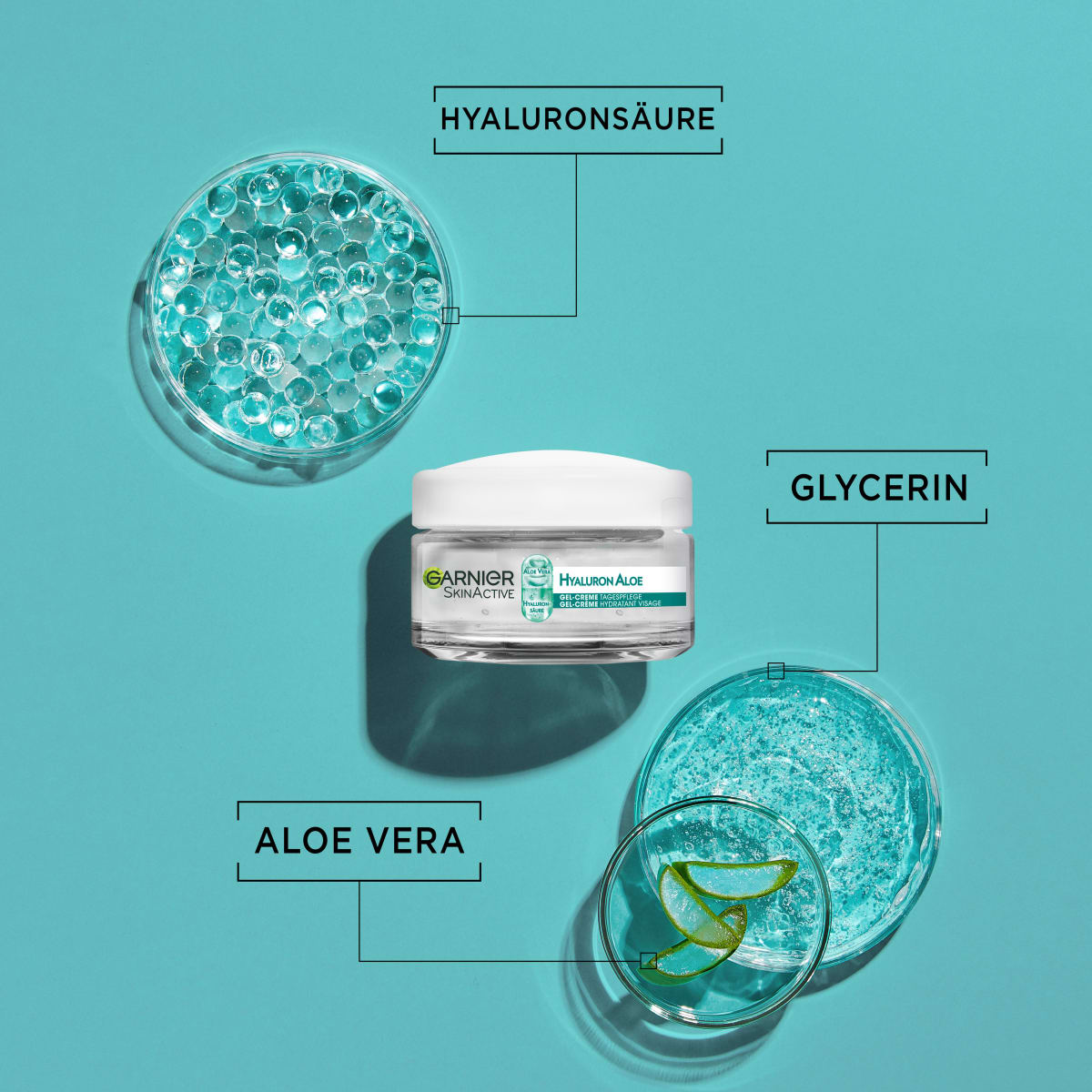 Gesichtscreme Hyaluron Aloe, 50 ml