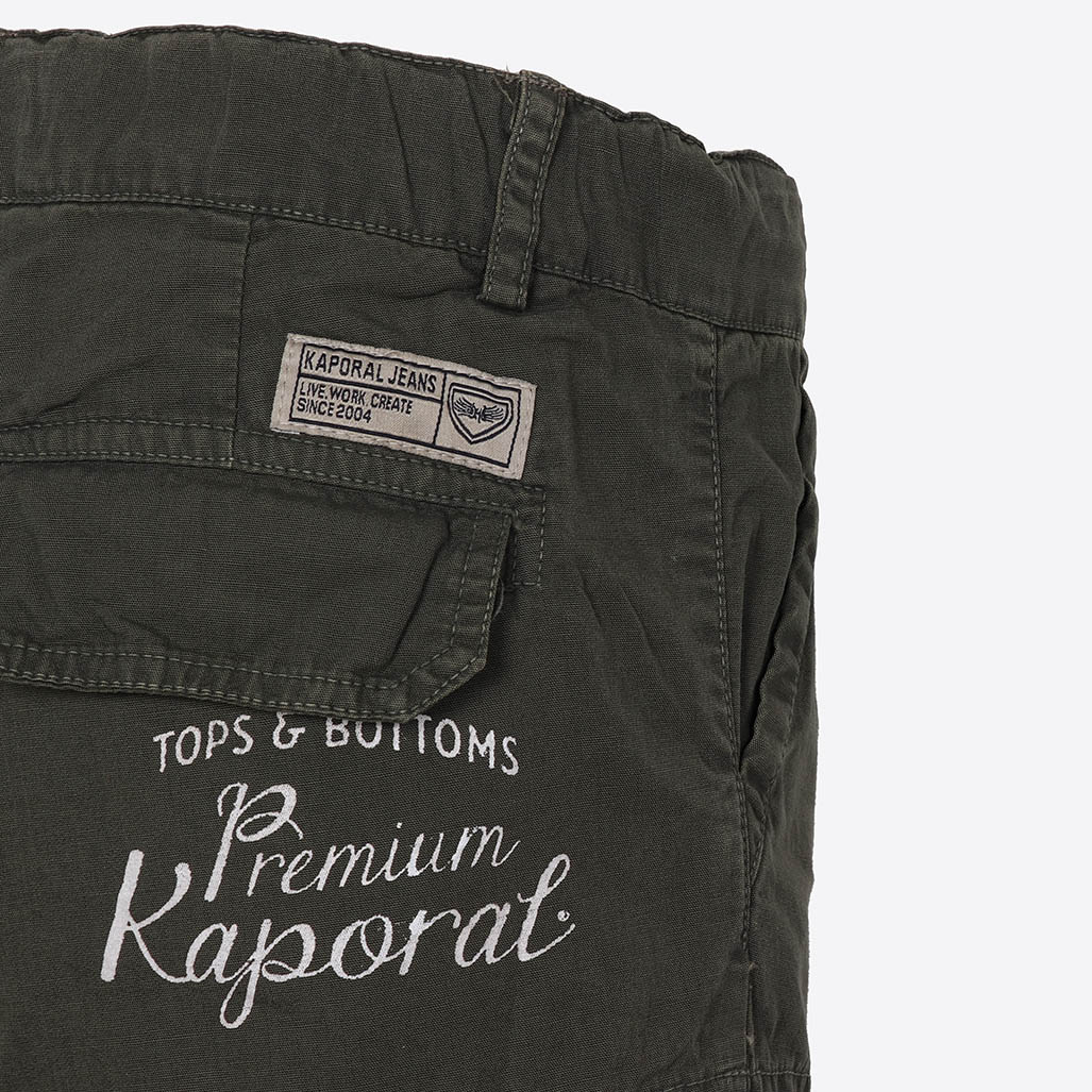 RORGE  Short cargo kaki Garçon en 100% coton