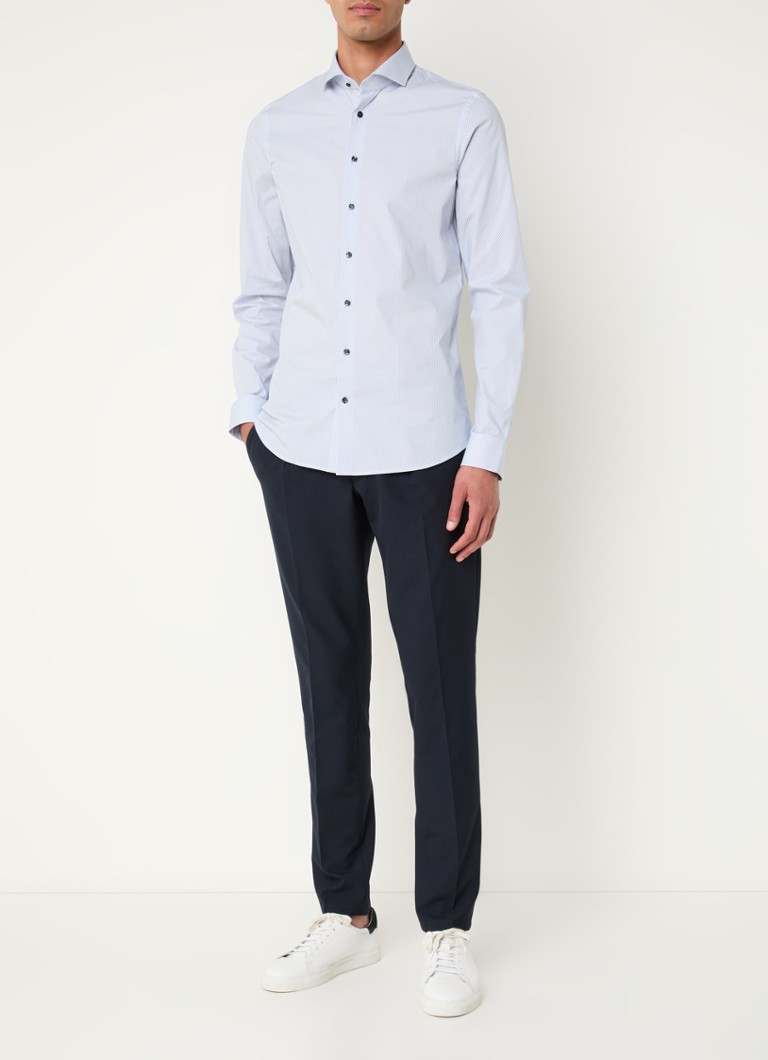 Profuomo Extra slim fit košulja s mikro uzorkom