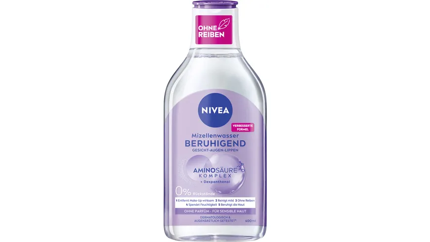 NIVEA Mizellenwasser Beruhigend 400 ml