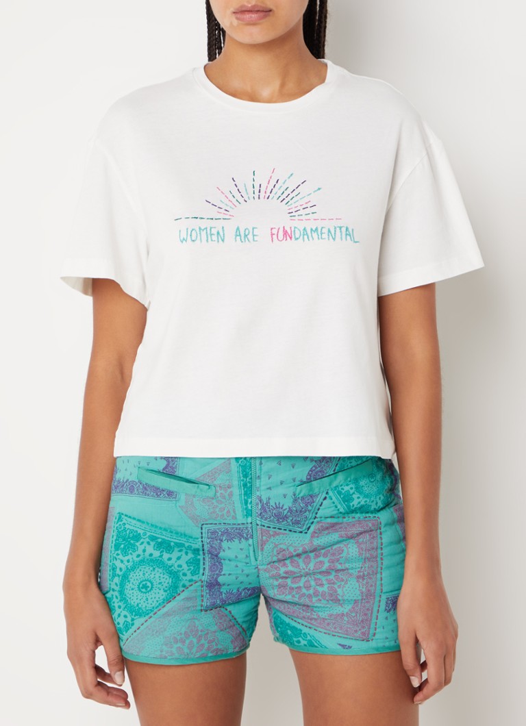 ba&sh Gabano T-shirt with embroidery