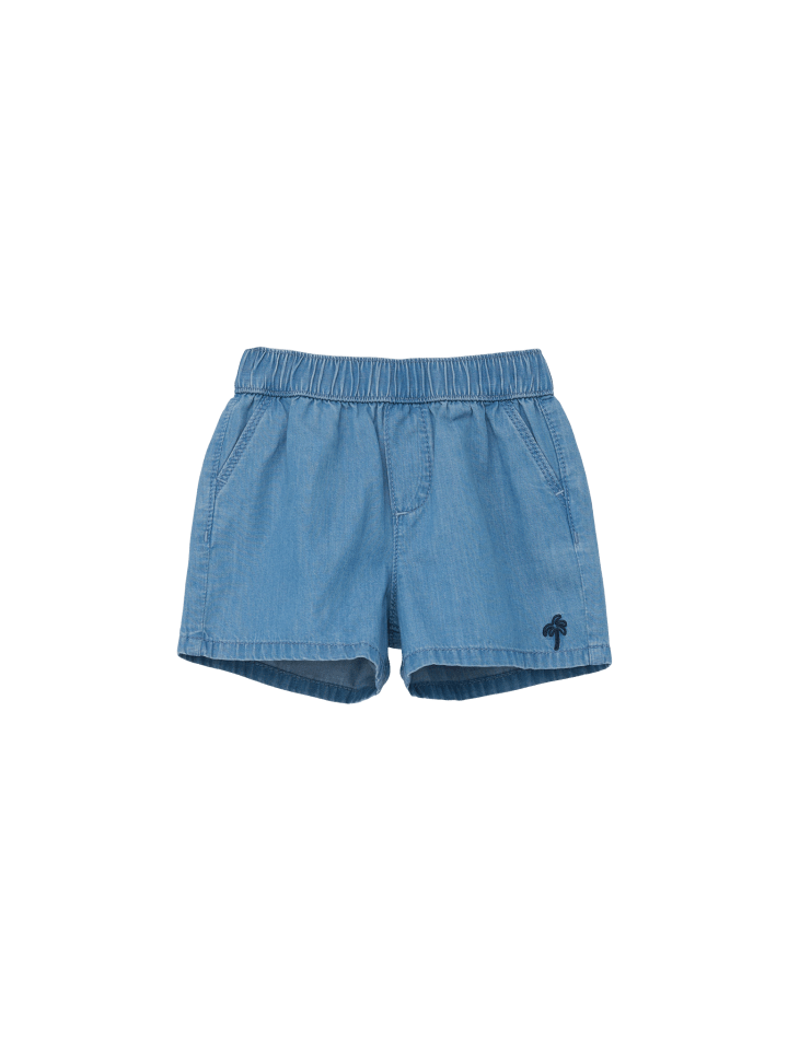 s.Oliver Jeans-Hose kurz in Blau günstig kaufen