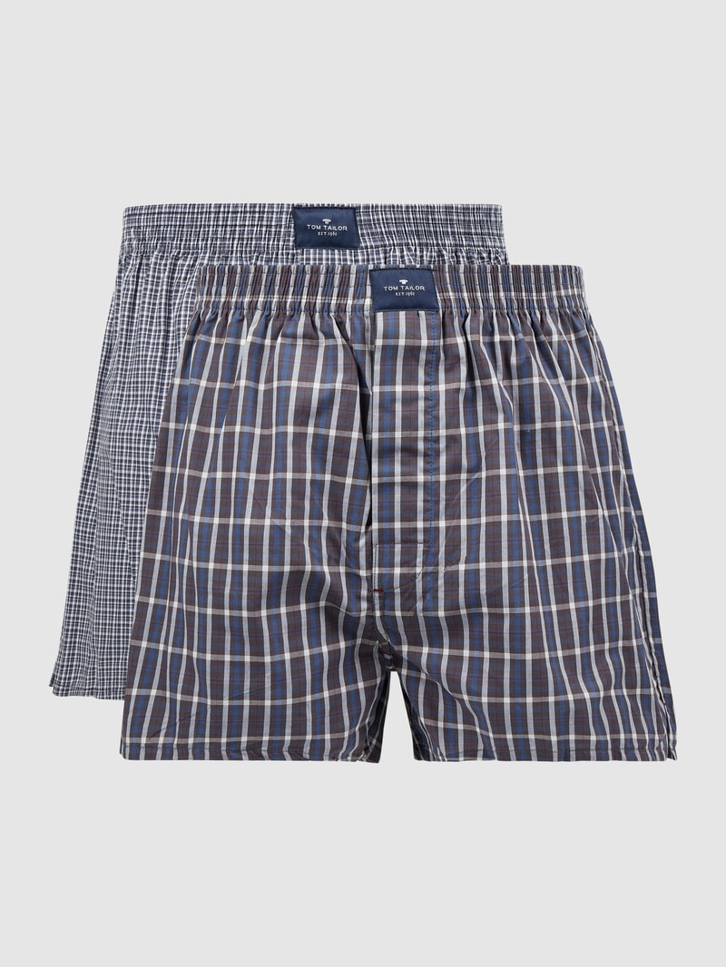 Boxershorts aus Baumwolle im 2er-Pack in blau