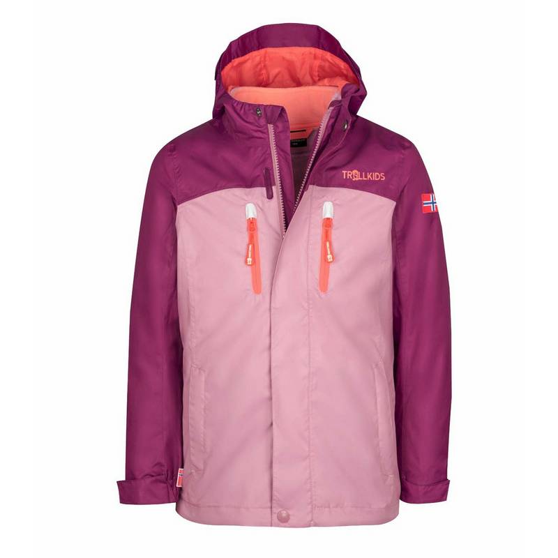Trollkids Bryggen Doppeljacke Mädchen