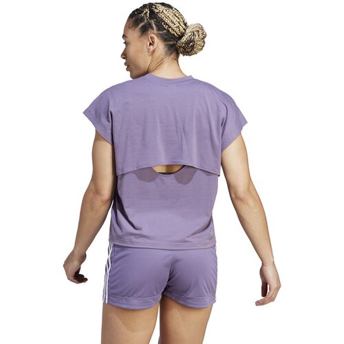 DAMEN SHIRT TRAIN ICONS TRAINING REGULAR FIT LOGO