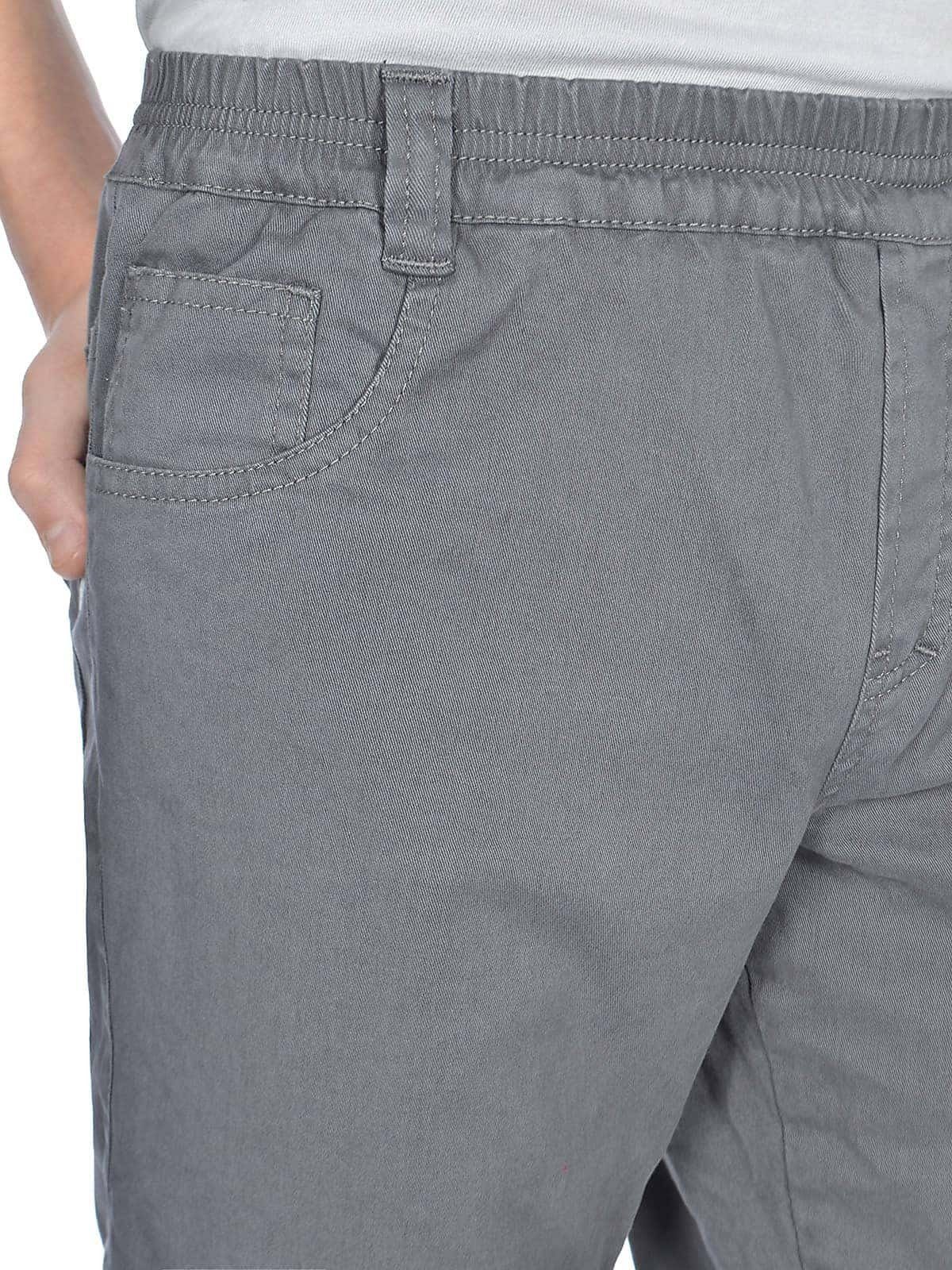 BEZLIT Thermojeans Jungen Thermo Chino Hose Gummizugbund (1-tlg) mit ekastuschem Bund