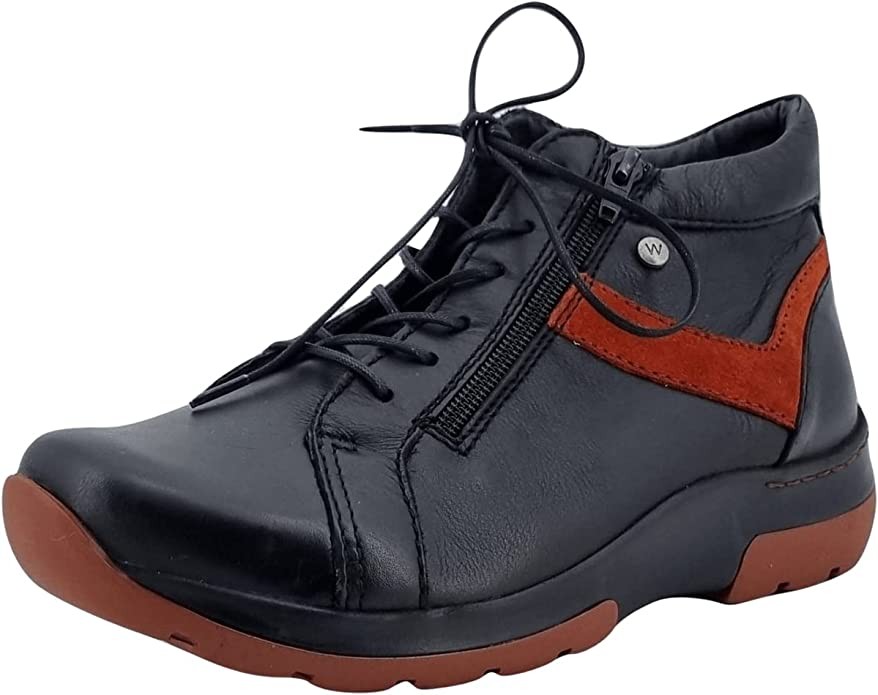WOLKY Stiefeletten schwarz