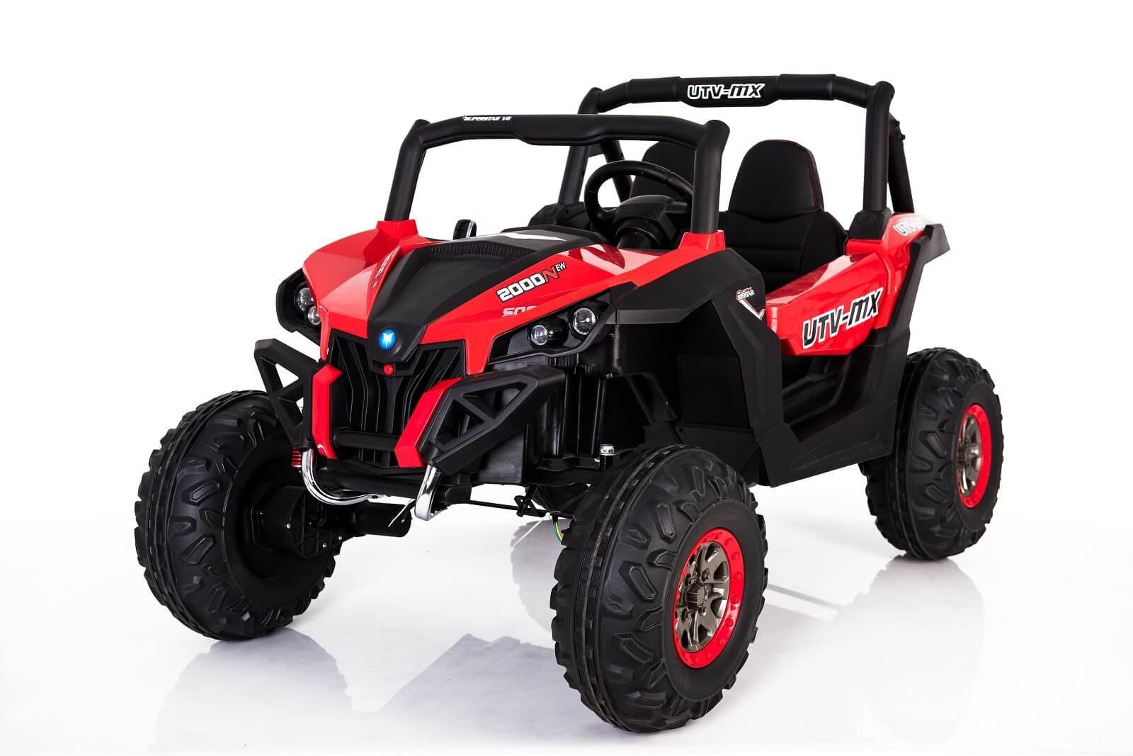 BoGi electric children's car buggy XXL UTV 2-seater premium model 2x200W 24V 14Ah electric car