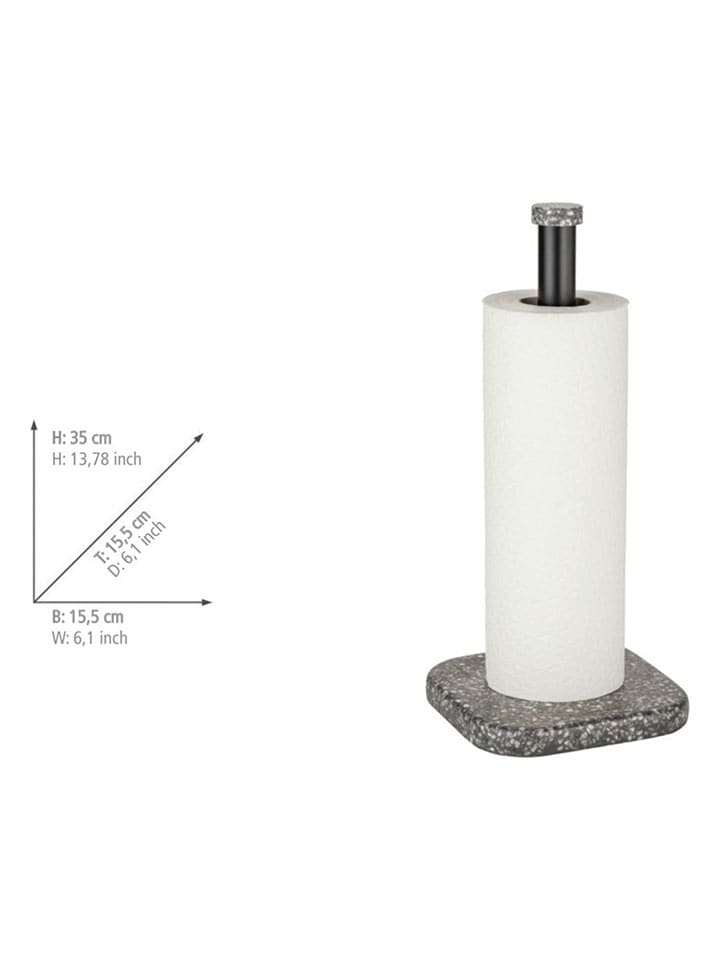 Tom Tailor Toilettenpapierhalter in Grau - (H)35 x Ø 15 cm günstig kaufen onesize