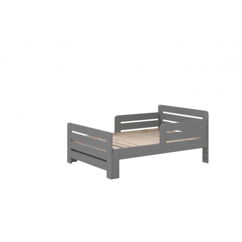 Lit évolutif 70x147/200cm Jumper gris
