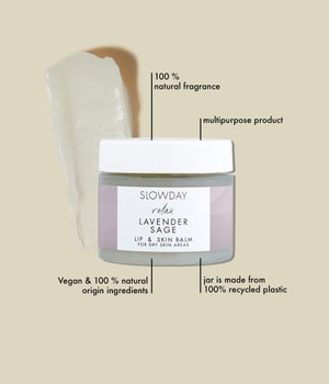 SLOWDAY Relax Lavender & Sage Lippenbalsam-50 ml
