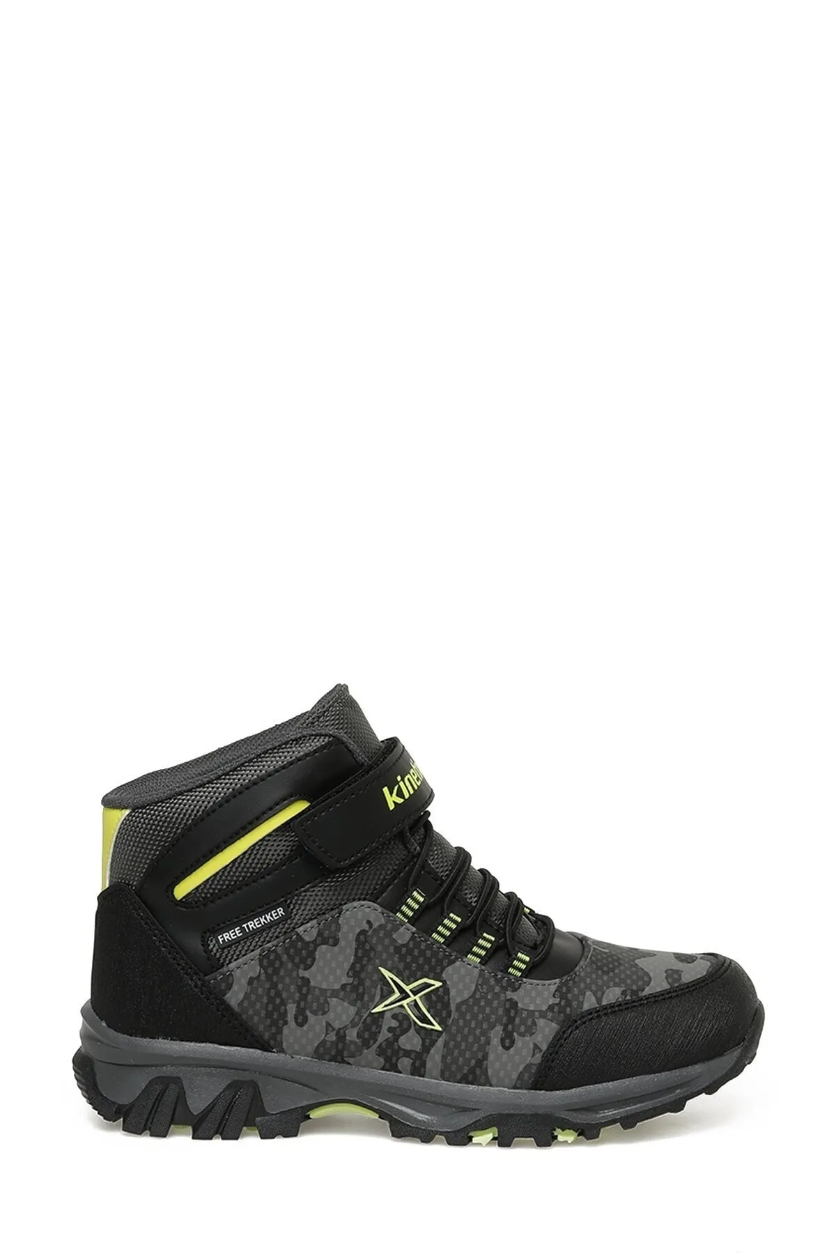 Kinetix  ROHA CAMO 3PR Schwarze Outdoor-Stiefel für Jungen