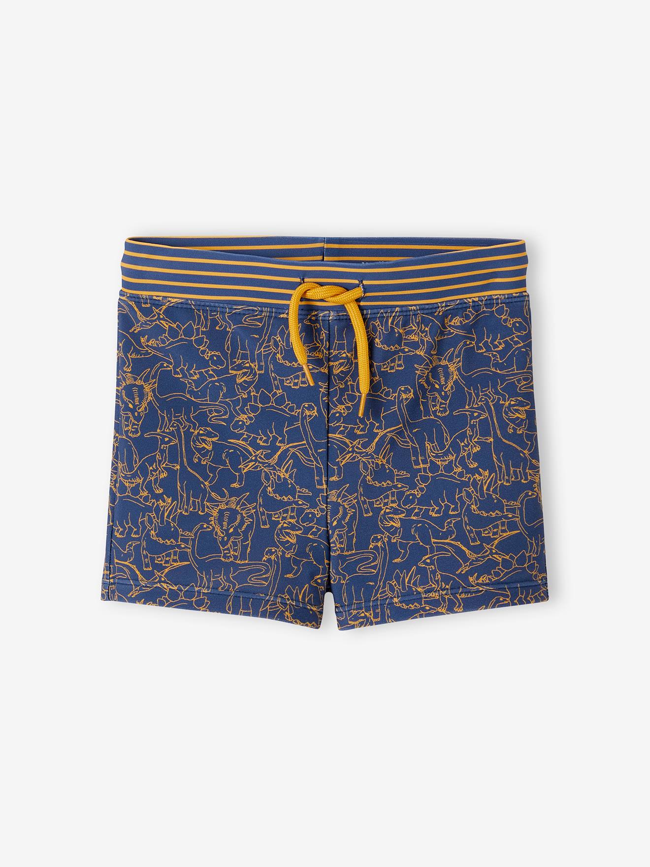 Vertbaudet Jungen Badehose mit Dinos Oeko-Tex - marine