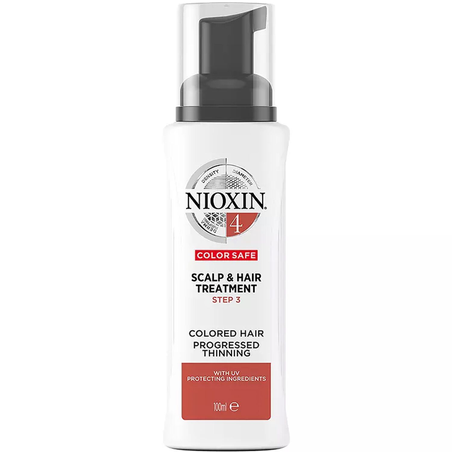 Nioxin System 4 Soin Sans Rinçage - Cheveux Colorés & Visiblement Clairsemés 100 ml