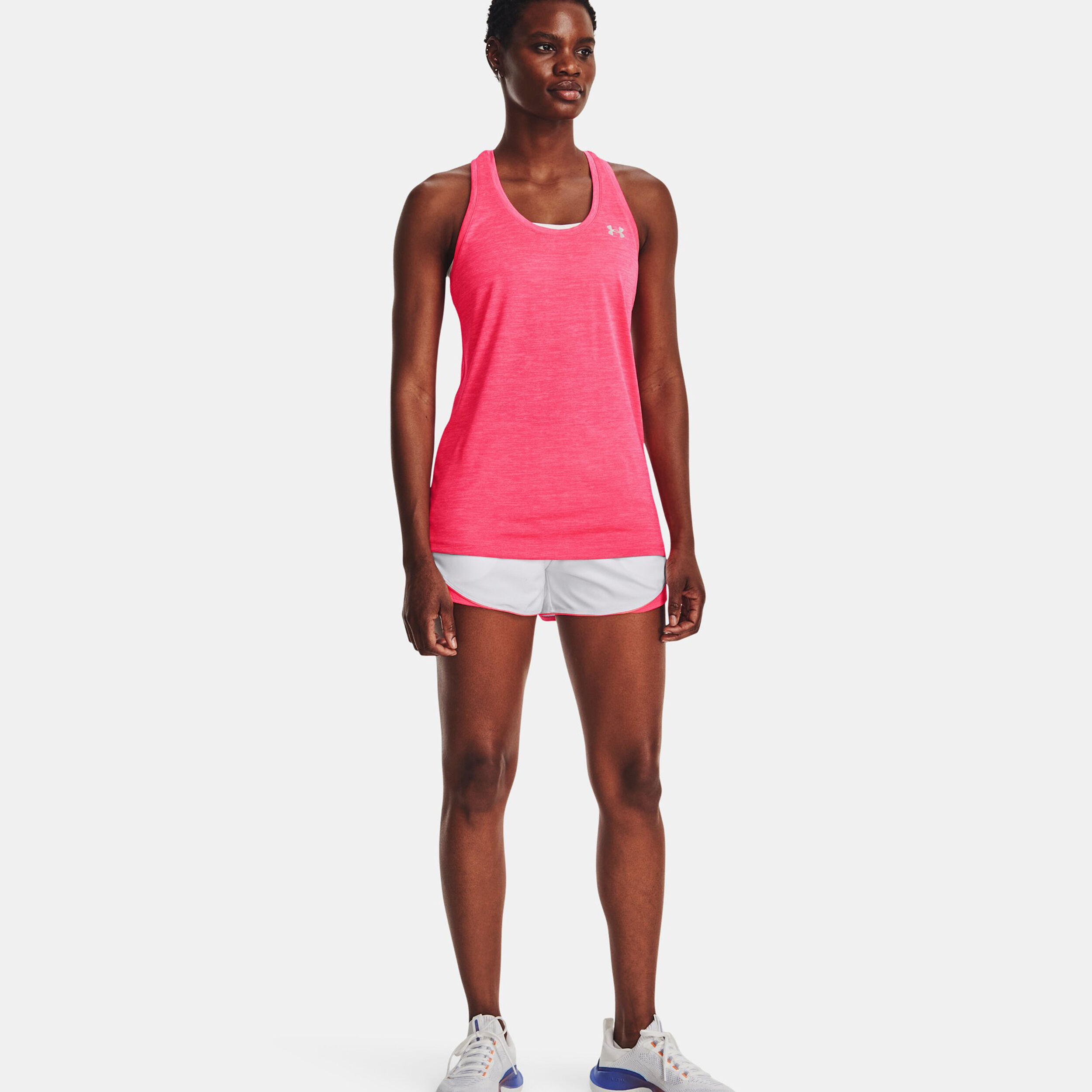 Tech Twist Tank-Top Damen - Pink
