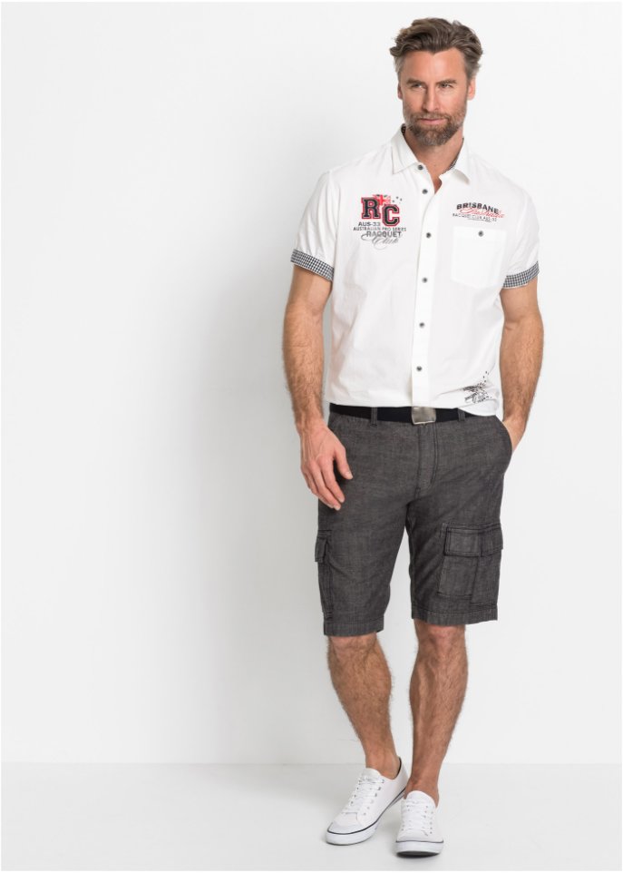 Cargo-Bermuda, Loose Fit