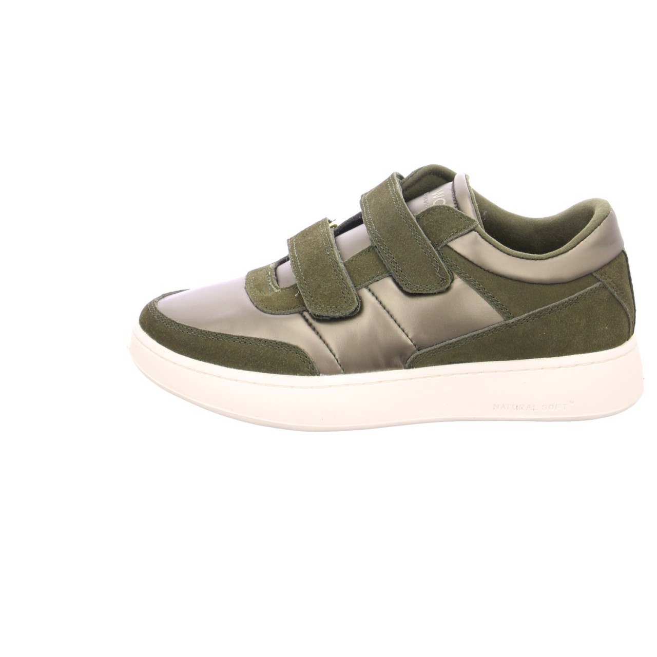 LEGACY ONE A/S Sportliche Slipper grün Monica Metallic Nylon