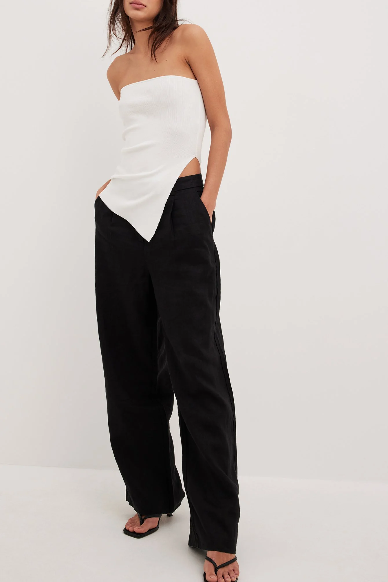 Tube-Top aus Feinstrick