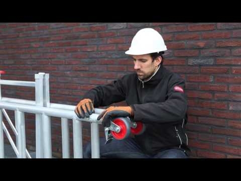 Échafaudage de salle Altrex T440024 RS44-POWER Hauteur de travail 4,80 m Safe-Quick