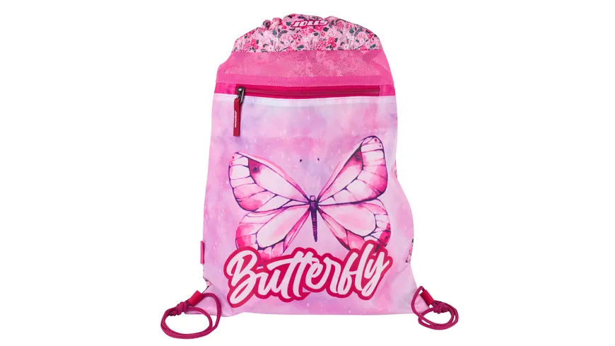 JOLLY Schultaschen-Set Ergonomic Flexi Butterfly 46teilig
