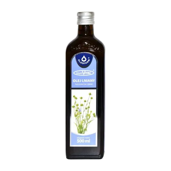 Oleofarm LinumVital Λάδι Λιναρόσπορου Ψυχρής Έκθλιψης