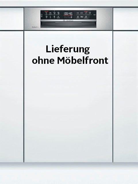 BOSCH teilintegrierbarer Geschirrspüler Serie 6, SPI6YMS17E, 10 Maßgedecke