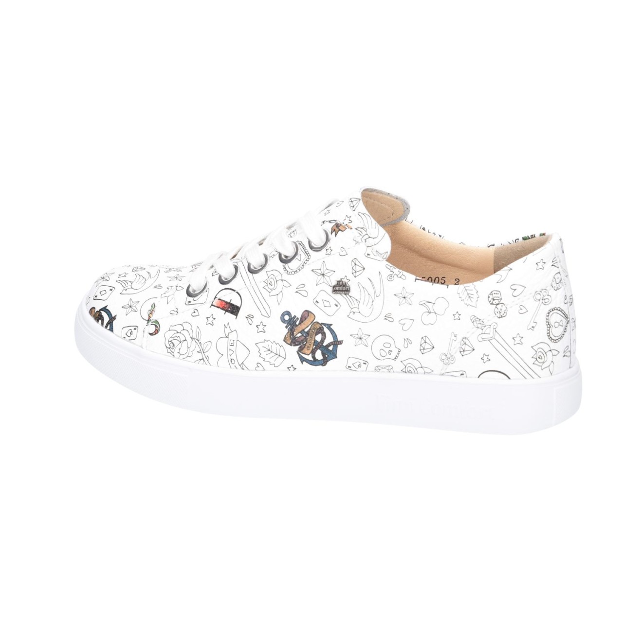 FINN COMFORT Sneaker weiss Elpaso