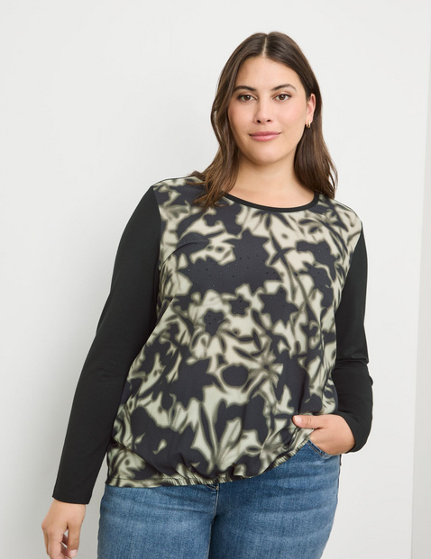 Lässiges Longsleeve mit Frontprint