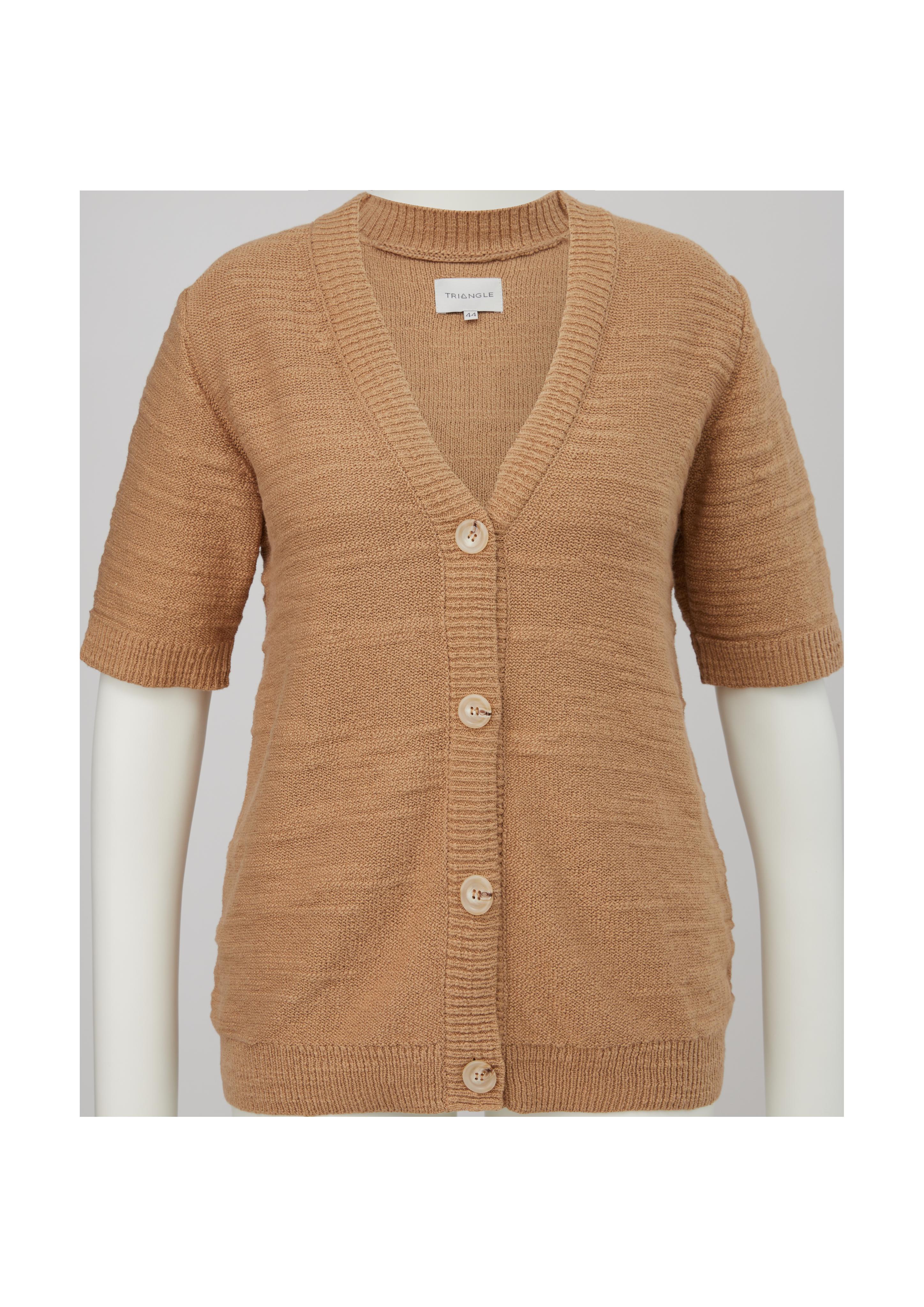 Strickjacke mit halben Ärmeln  2133208-8232