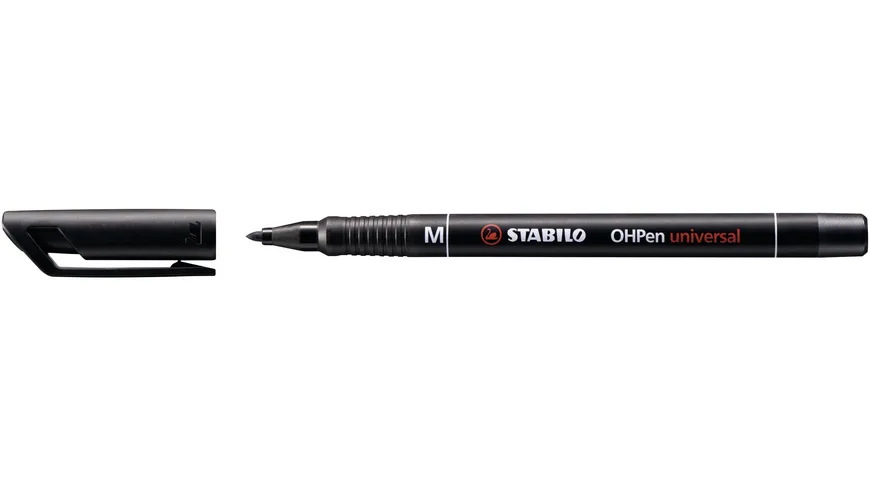 STABILO® Folienstift - STABILO OHPen universal - permanent medium - 4er Pack - grün, rot, blau, schwarz sortiert