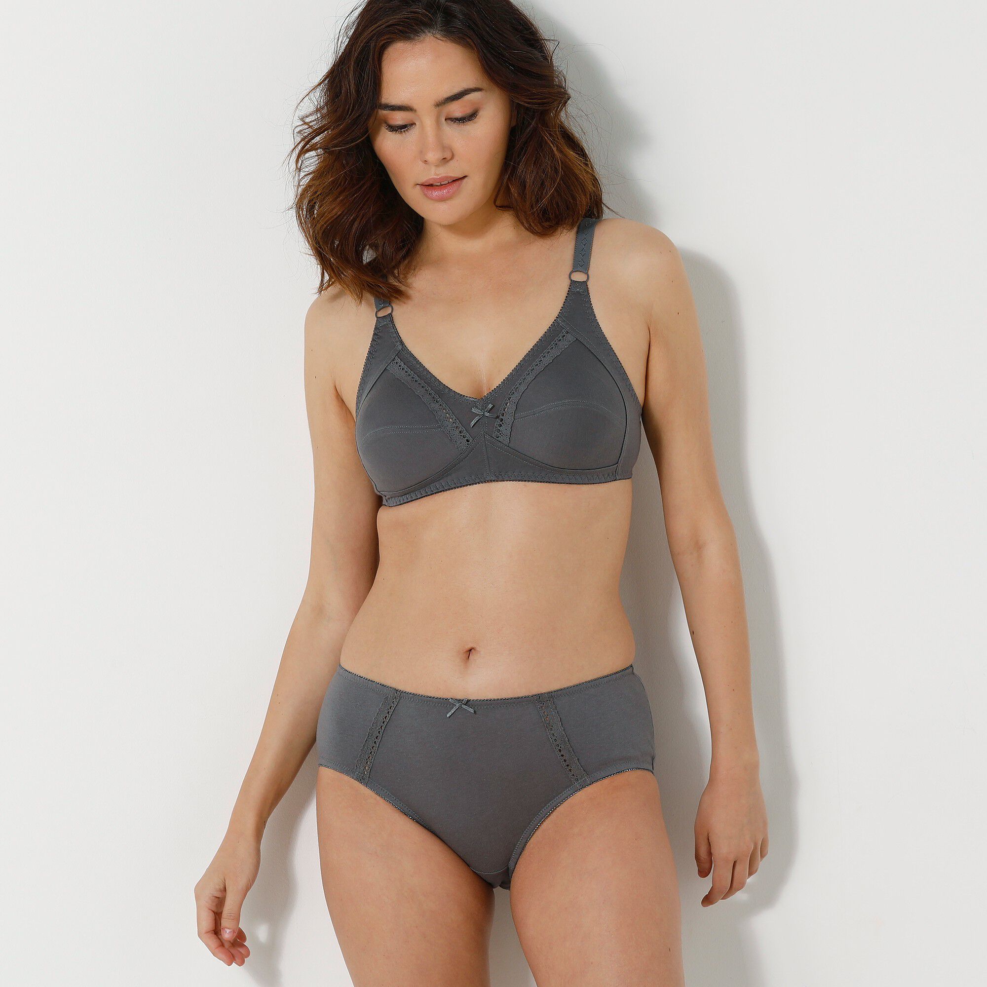Culotte maxi en coton ajouré
