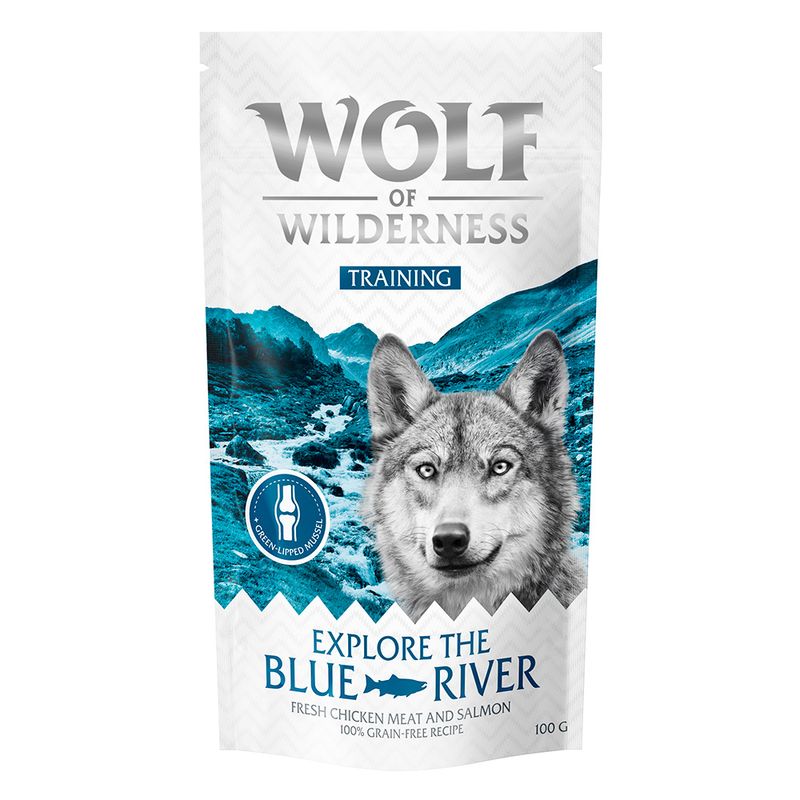 Wolf of Wilderness Training “Explore the Blue River' Huhn & Lachs
